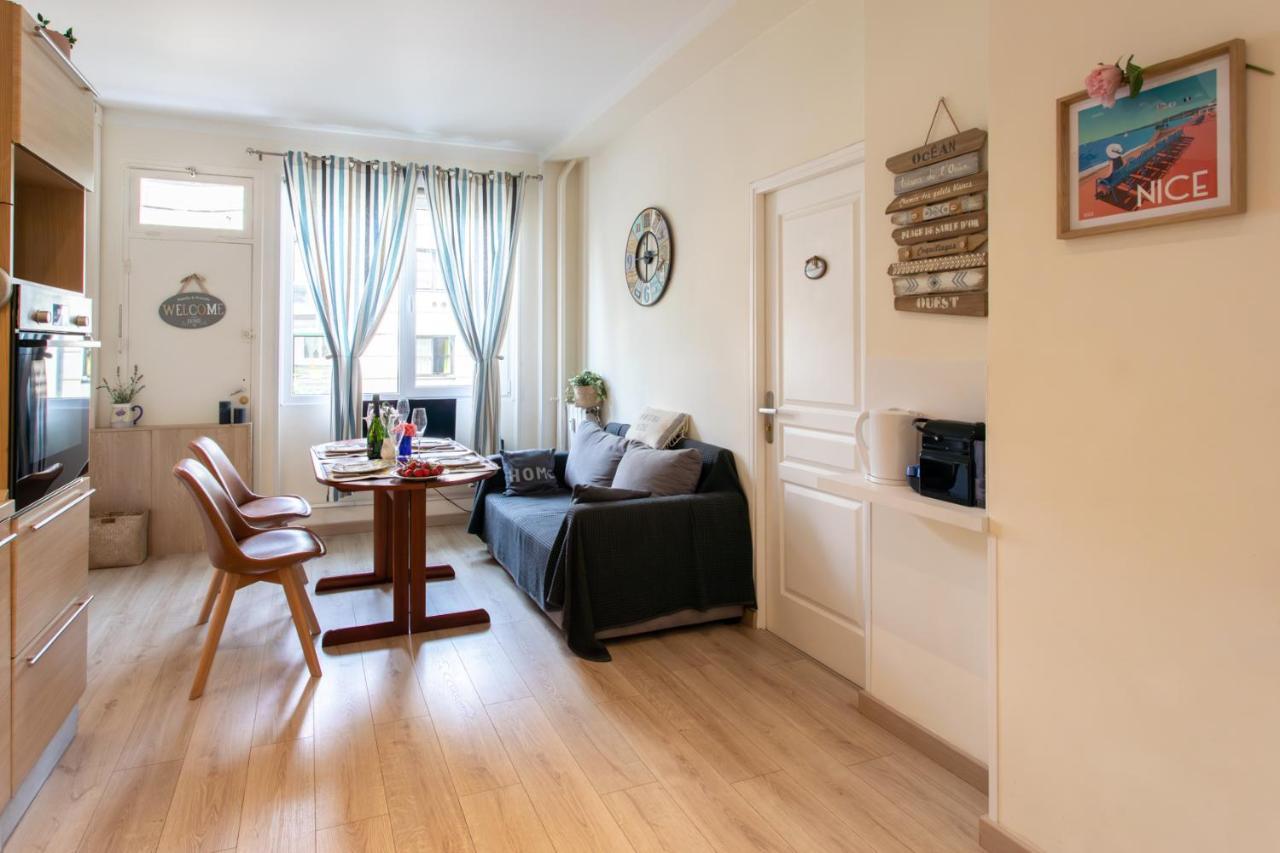 Boutique Apartment Nice Center Beach Free Parking Eksteriør billede